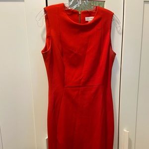 Calvin Klein Red Bodycon Dress